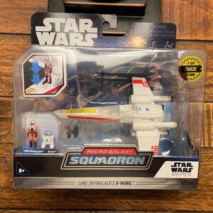 STAR WARS MICRO GALAXY SQUADRON - LUKE SKYWALKER'S X-WING #0128 CHASE 1 of 5000